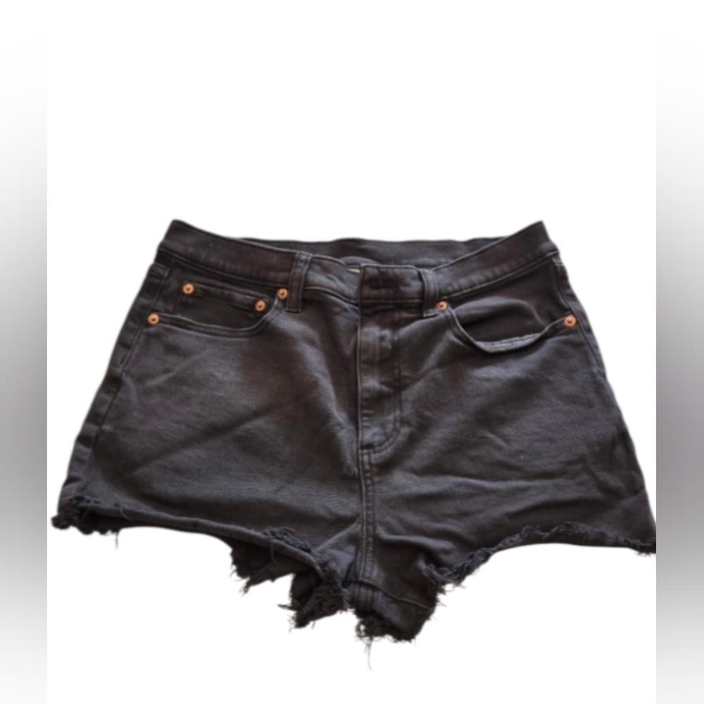 Victoria's Secret Black Denim Shorts